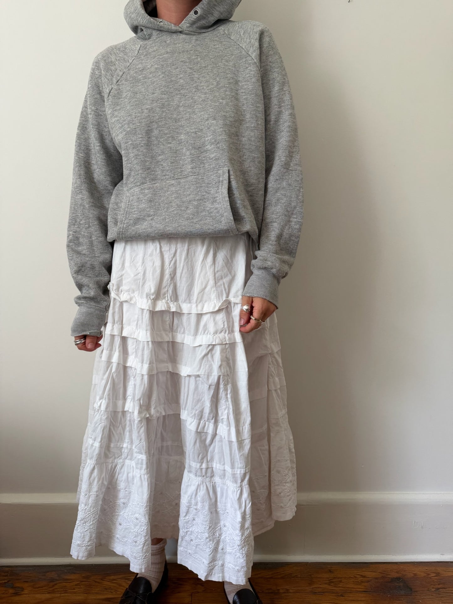 Heather Grey Hoodie