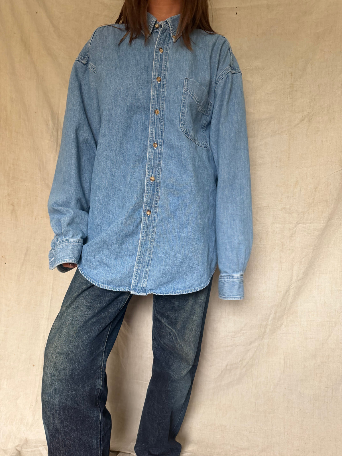 Vintage Gap Denim Button Up
