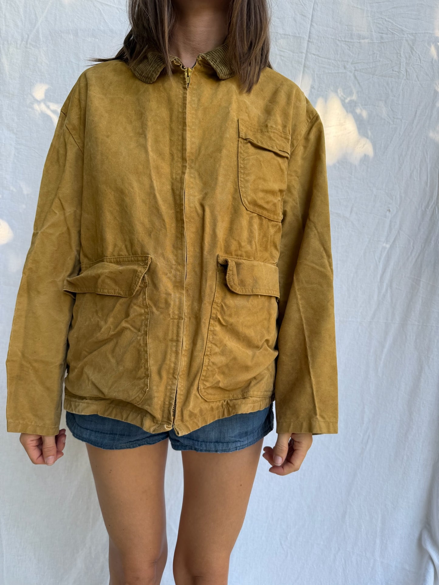 Tan + Red Hunting Jacket 01