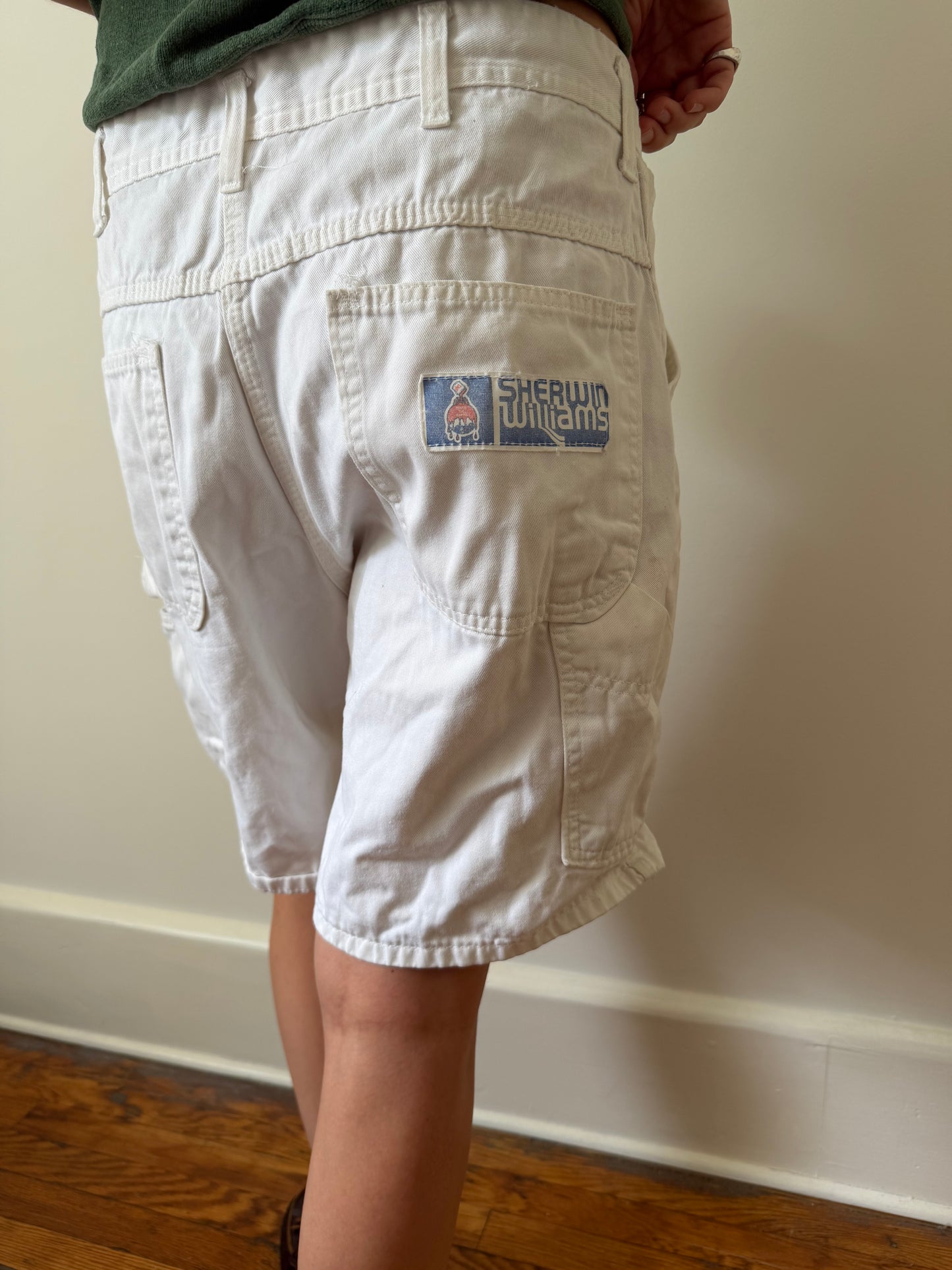 White Painters Shorts