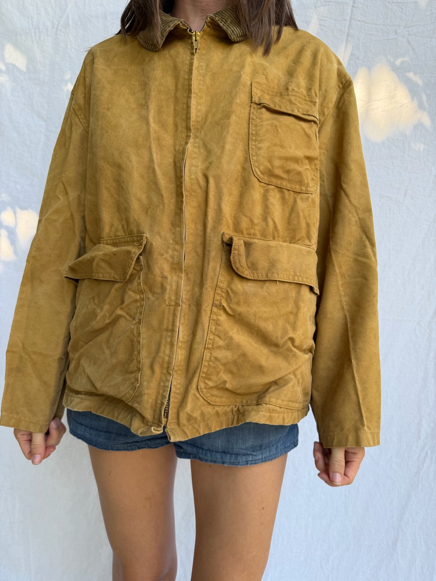 Tan + Red Hunting Jacket 01