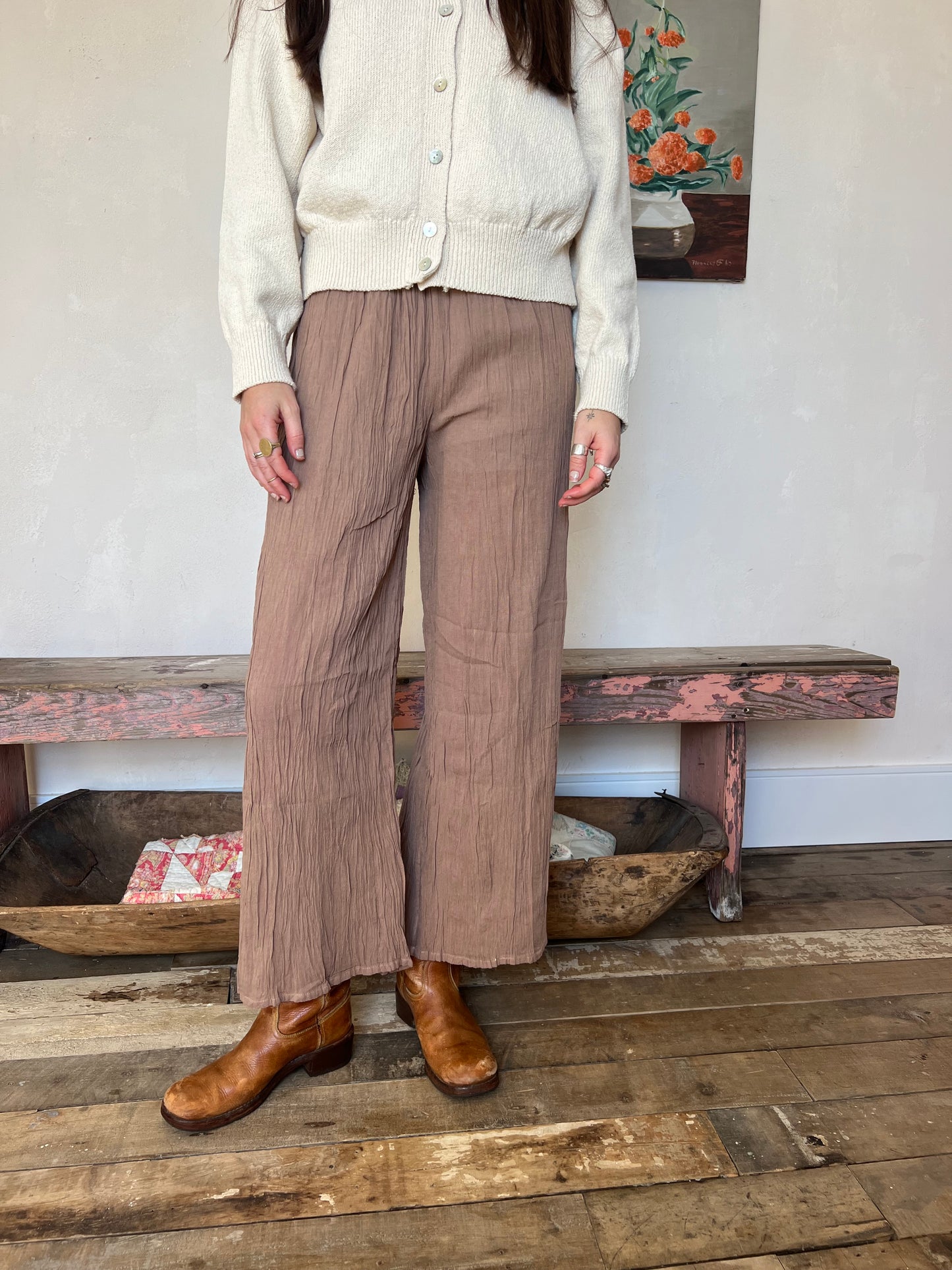 Oaxacan Coyote Cotton Pant