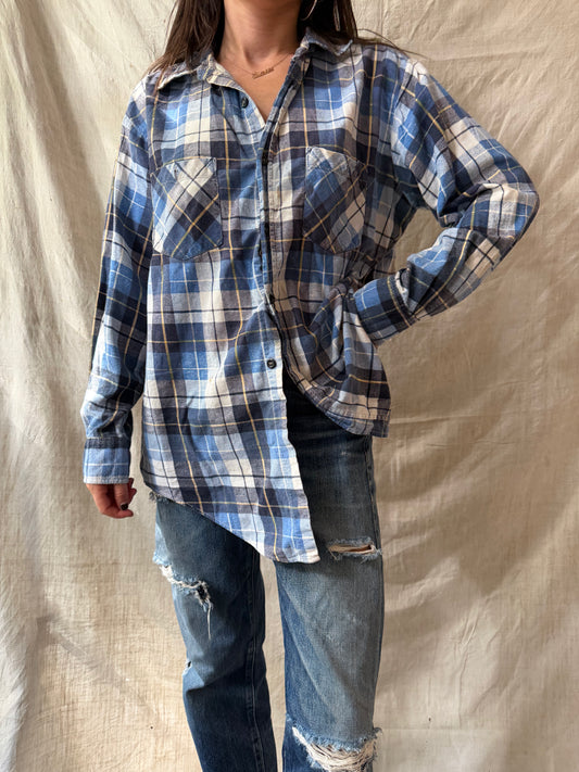 Blue + Yellow Plaid