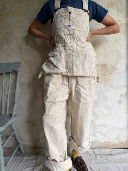 Cream Painters Overalls