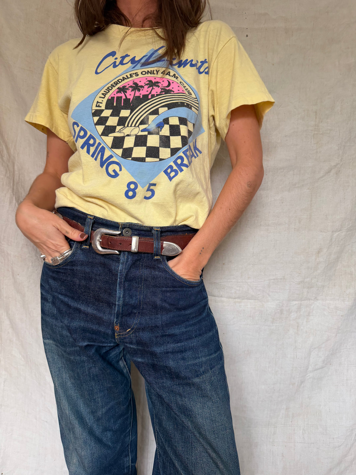 Baby Yellow Springbreak Tee