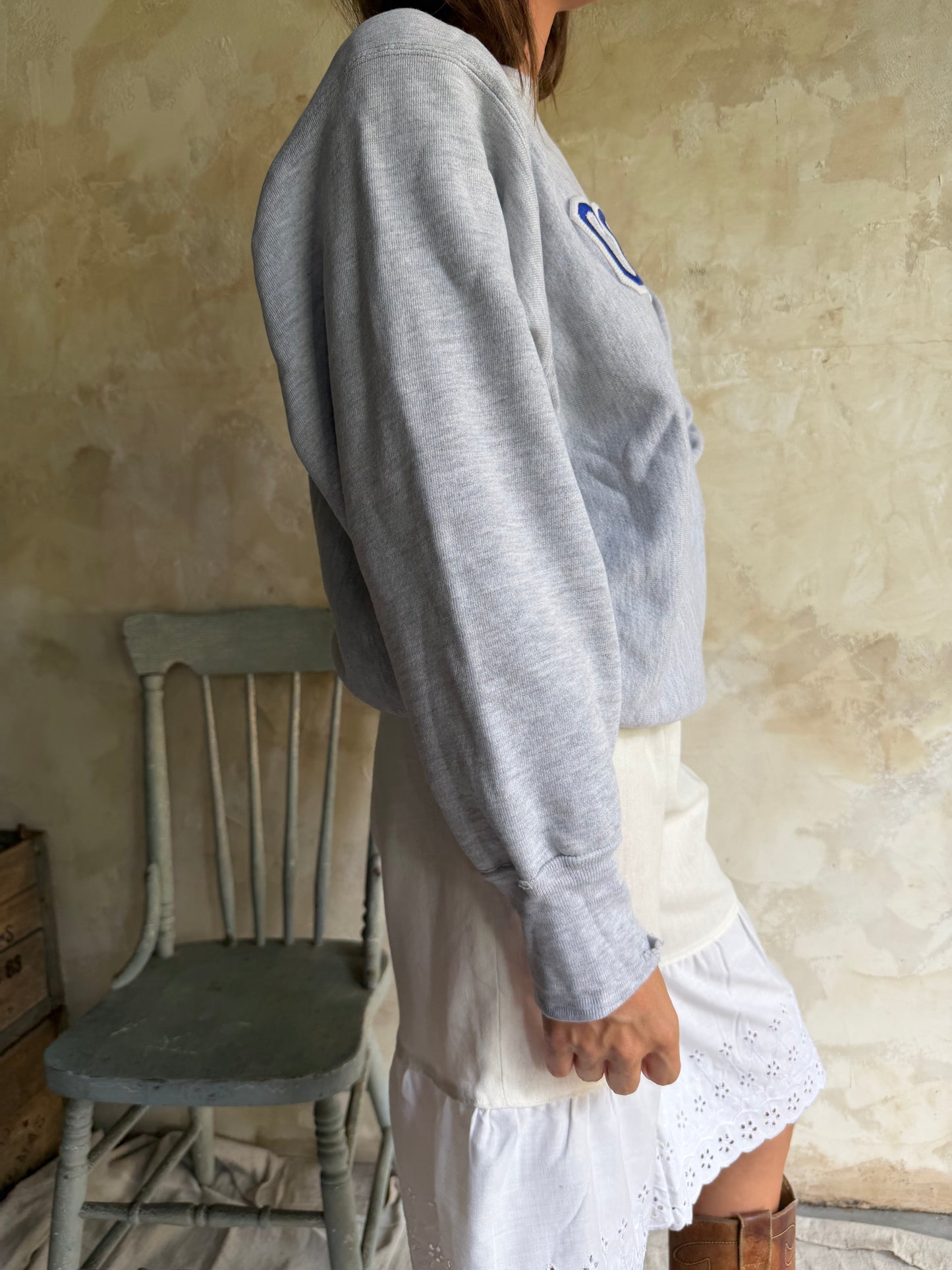 Colby Grey Crewneck