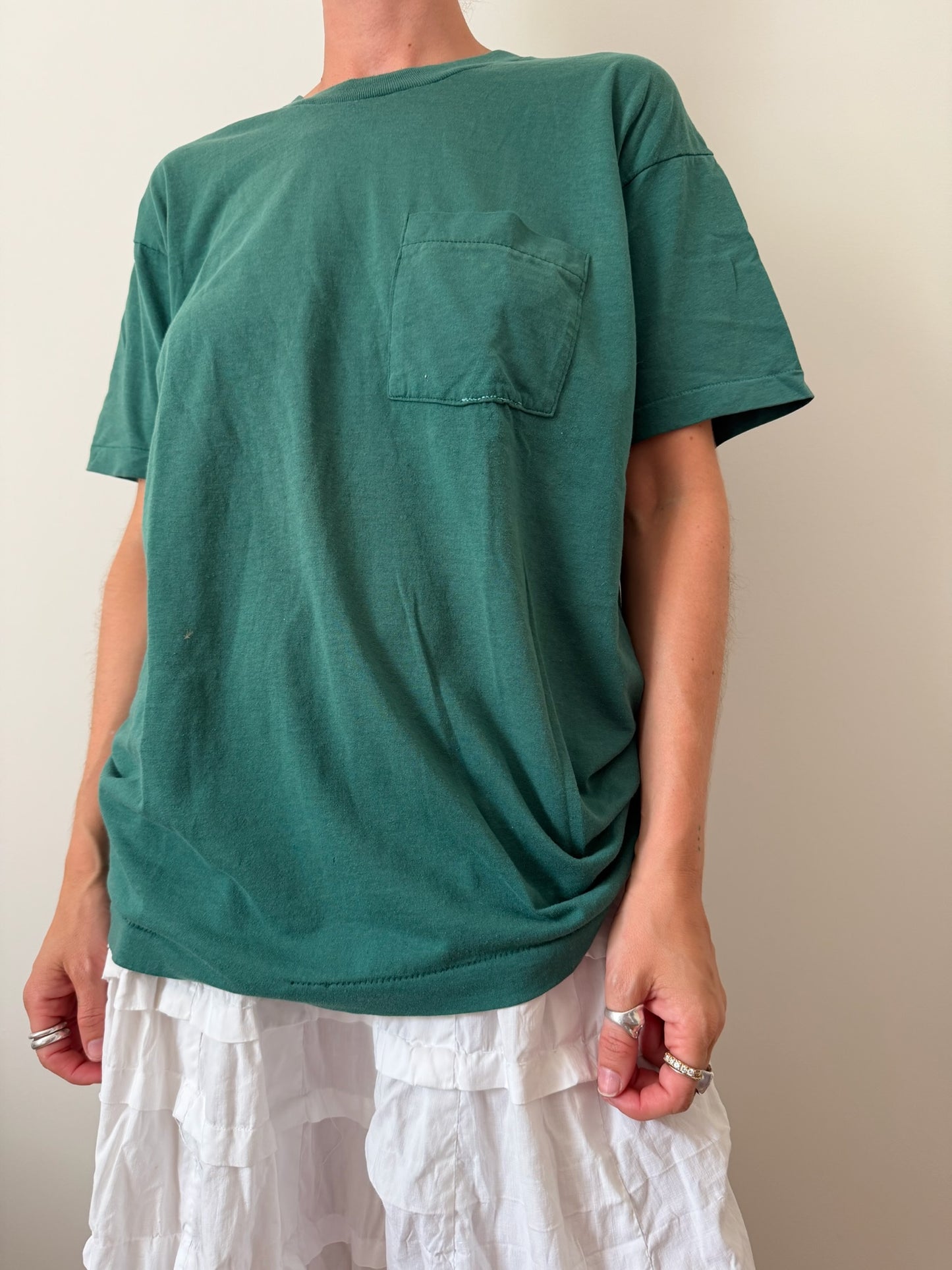 Forest Green Pocket Tee