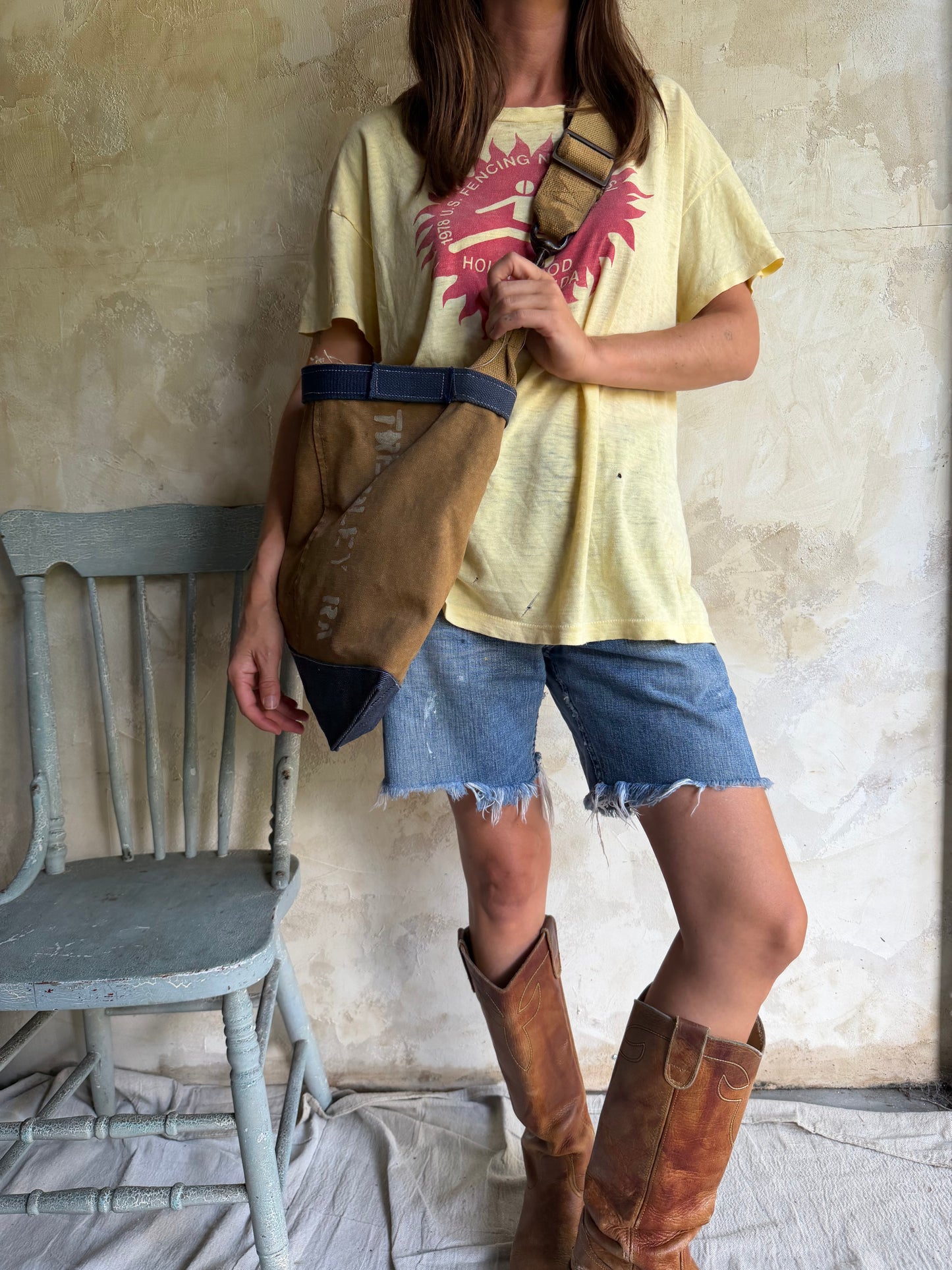 Crossbody Reworked Mail Bag