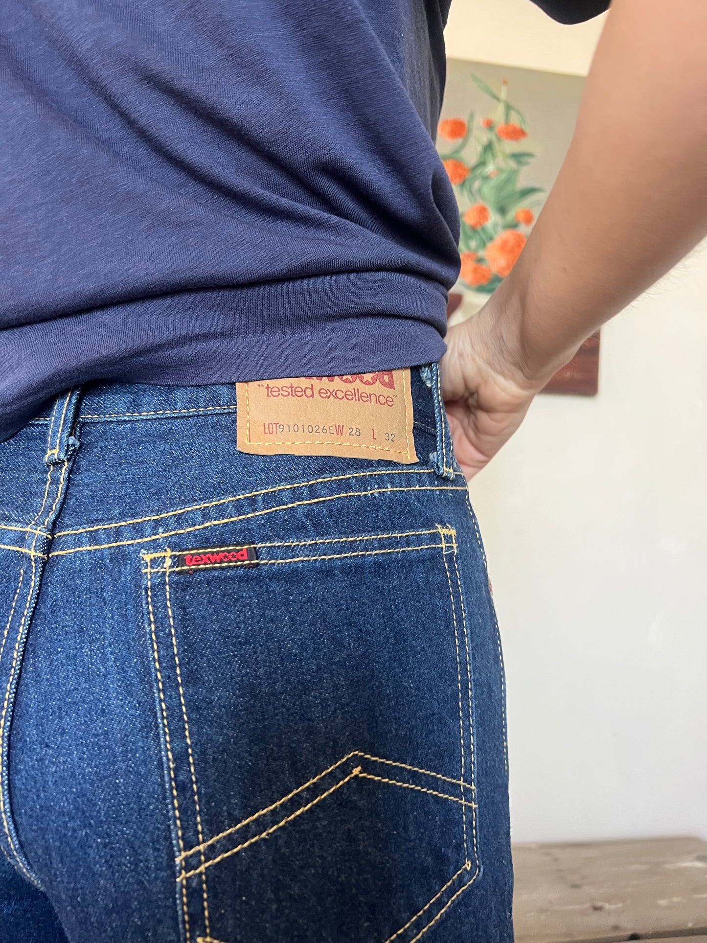 Texwood Dark Denim Boot Cut Jean