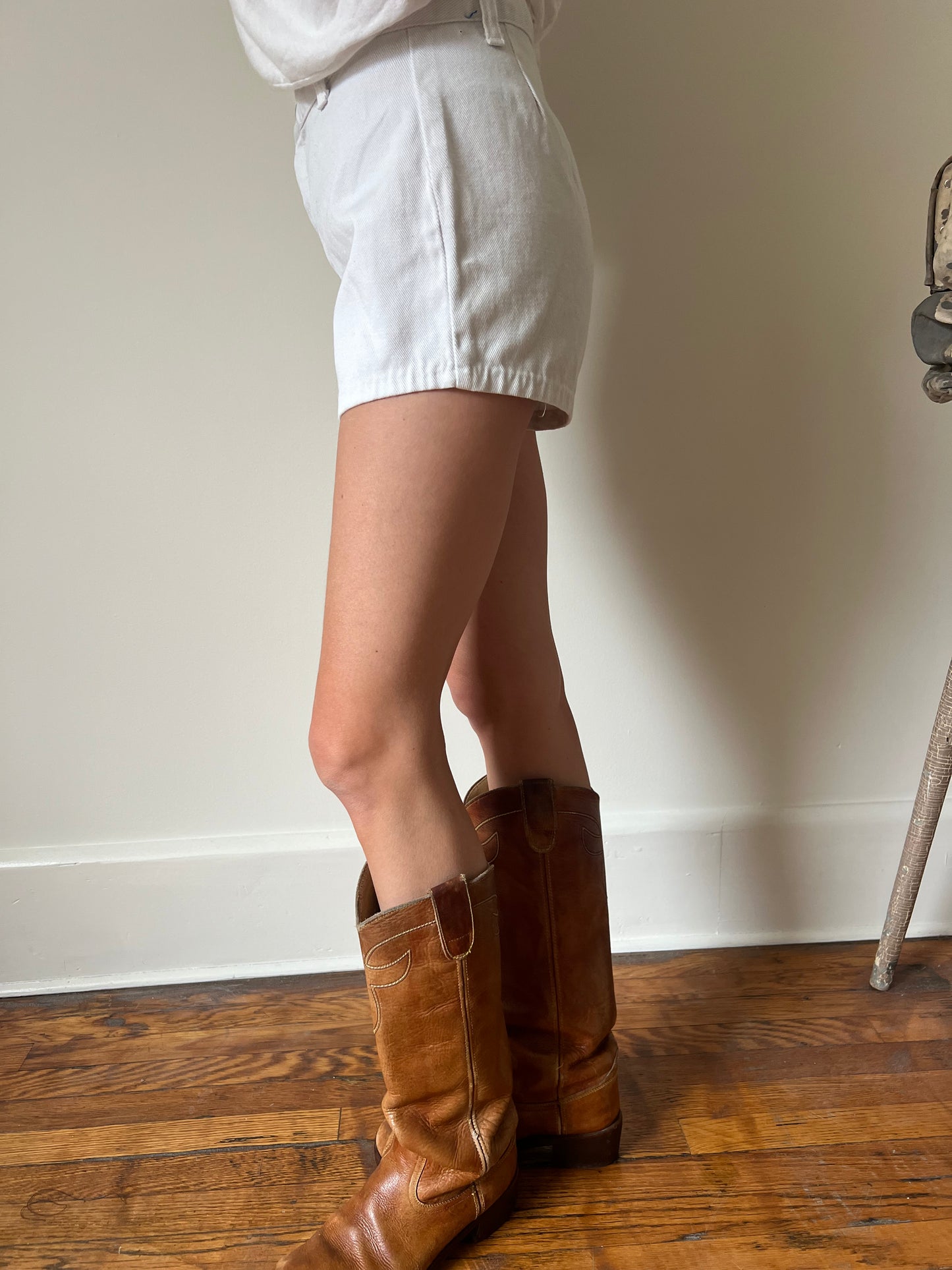 White Micro Shorts