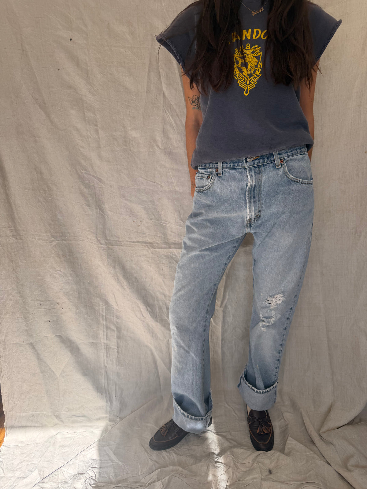 Lightwash Levi’s 517 03