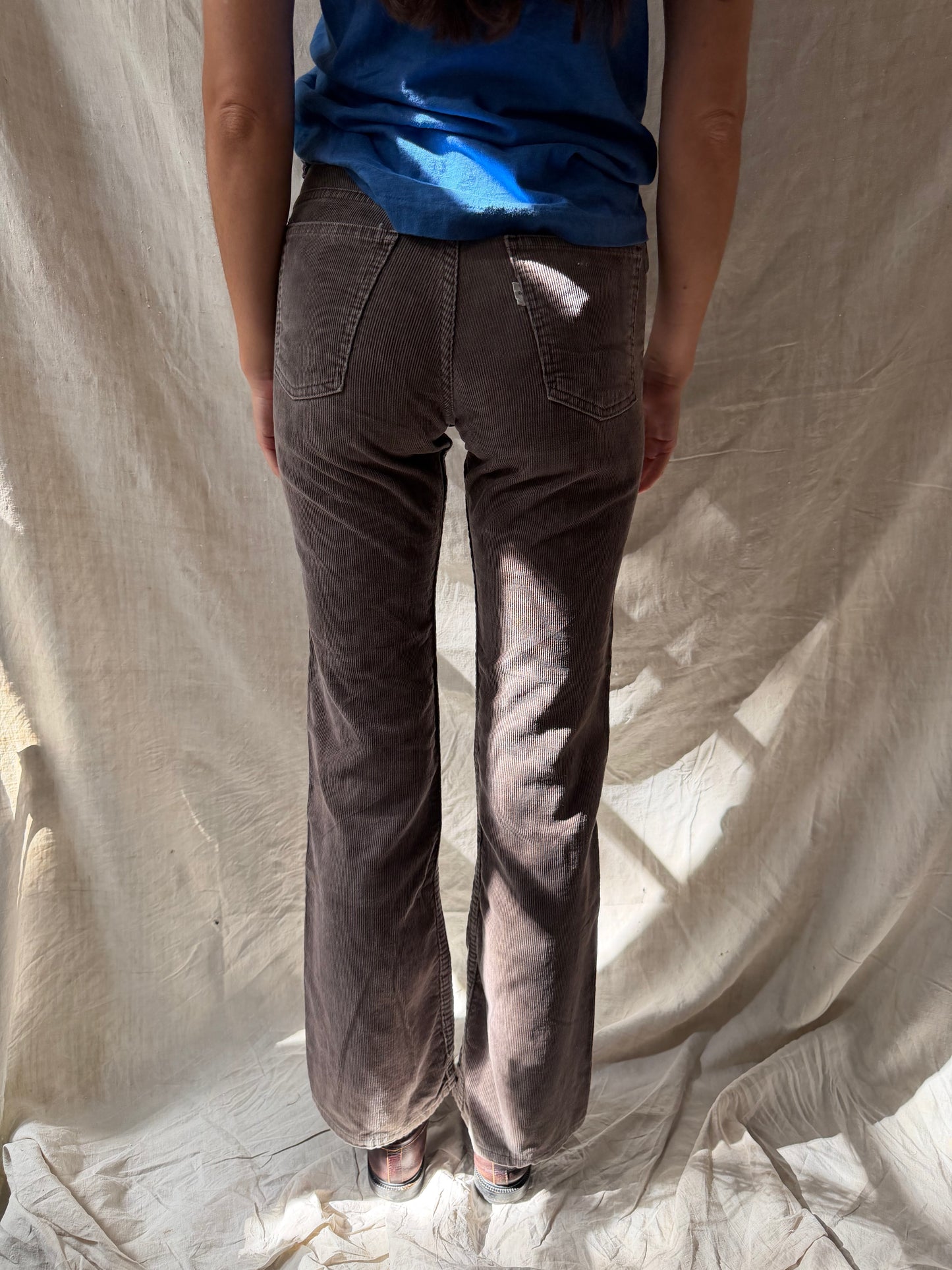 Fawn Corduroy Trouser
