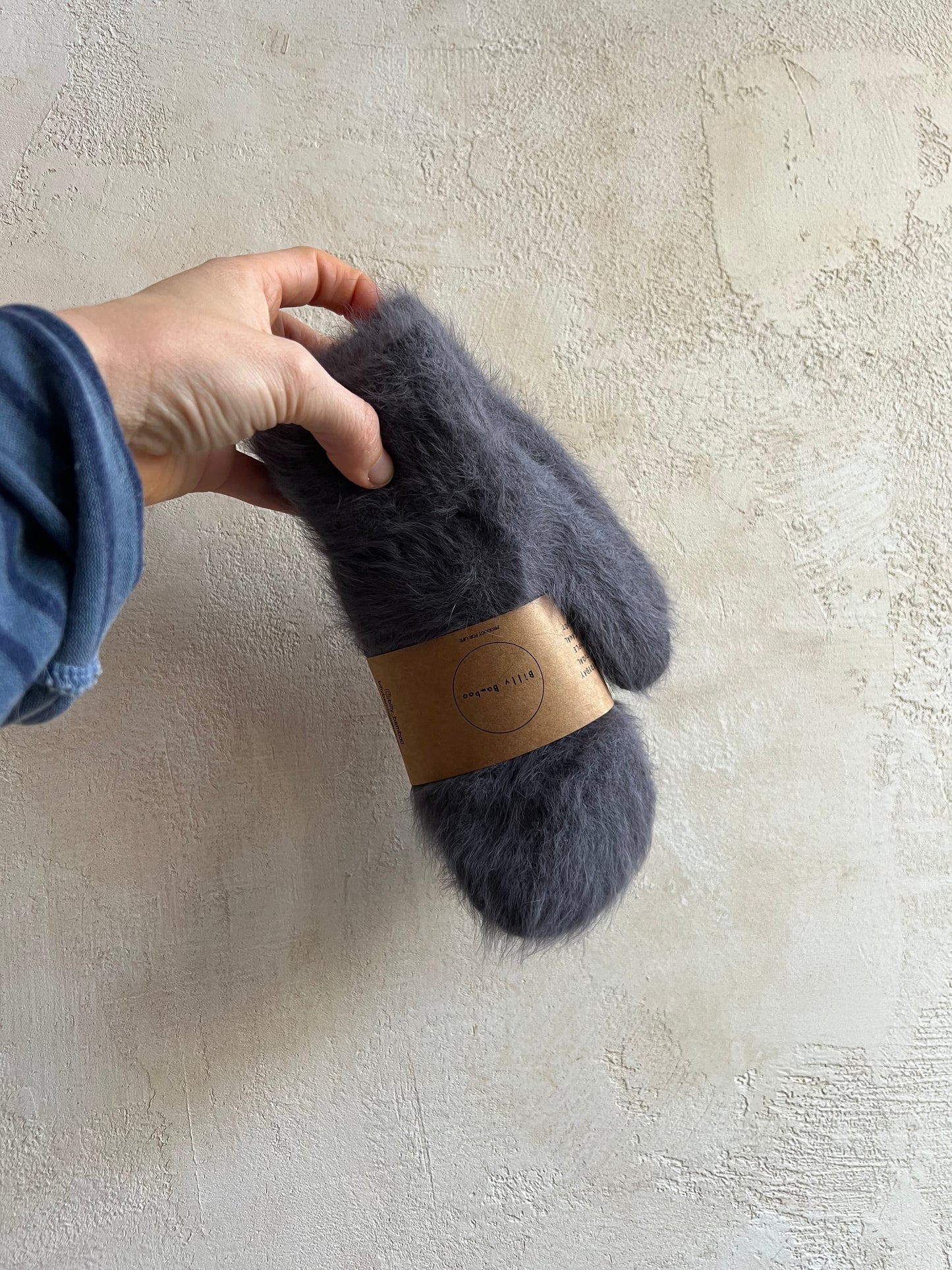 Fluffy Angora Mittens By Billy Bamboo