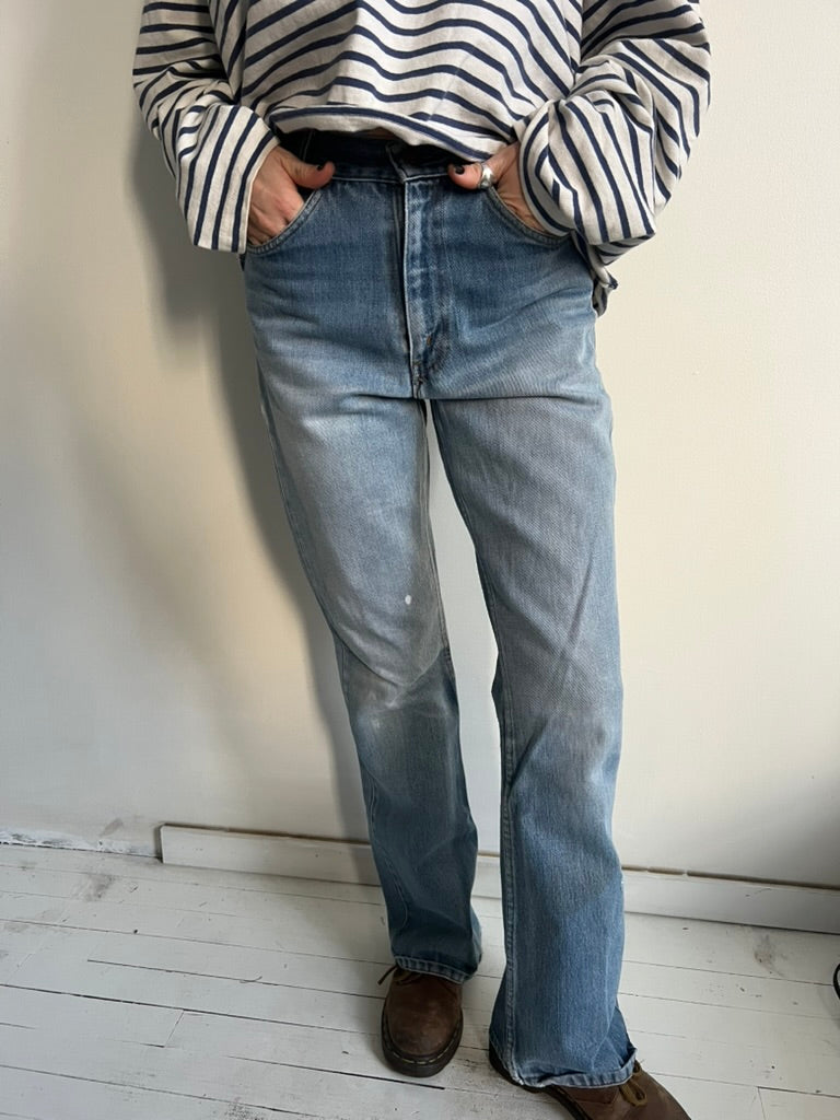 70s Denim Flares