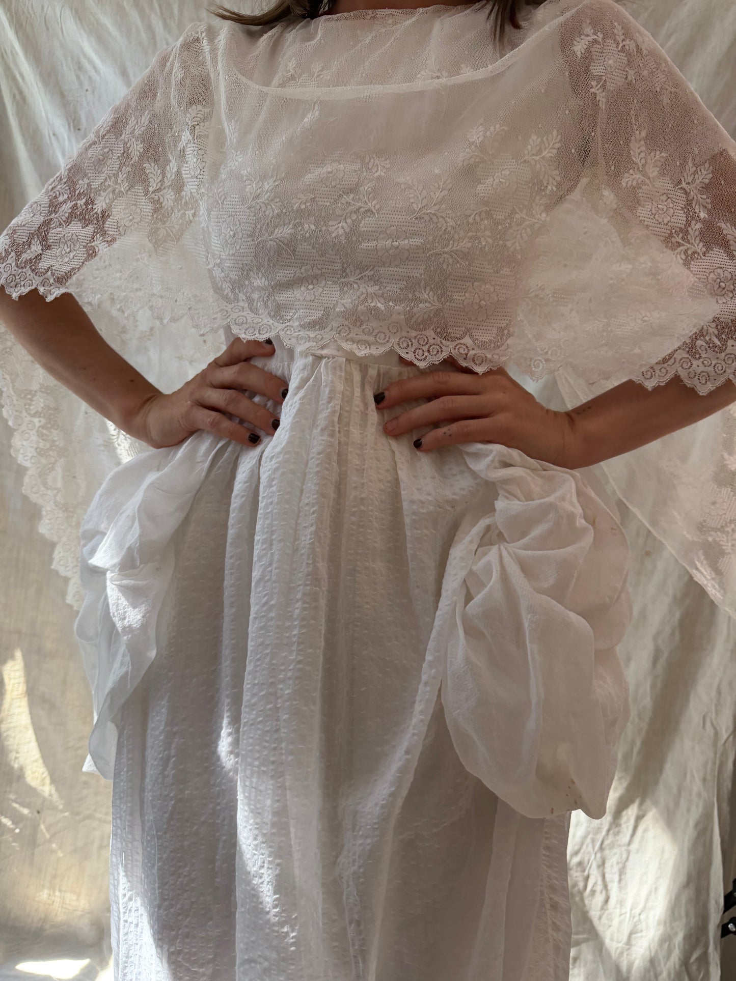 Handmade Antique Wedding Dress