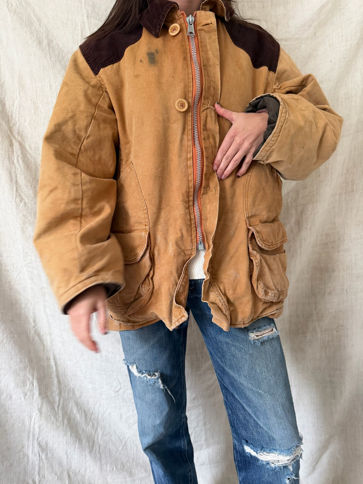 Puffer Lined Hunting Jacket