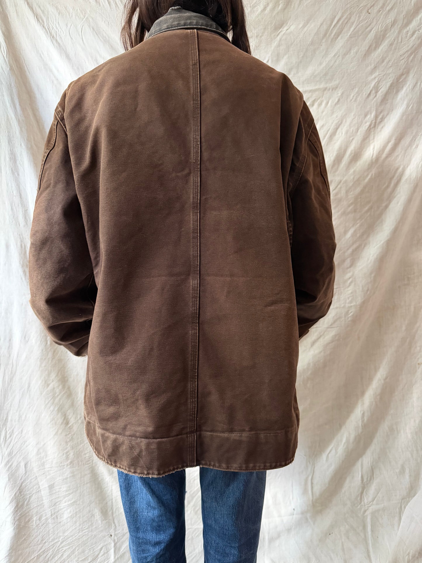 Faded Brown Carhartt Jacket