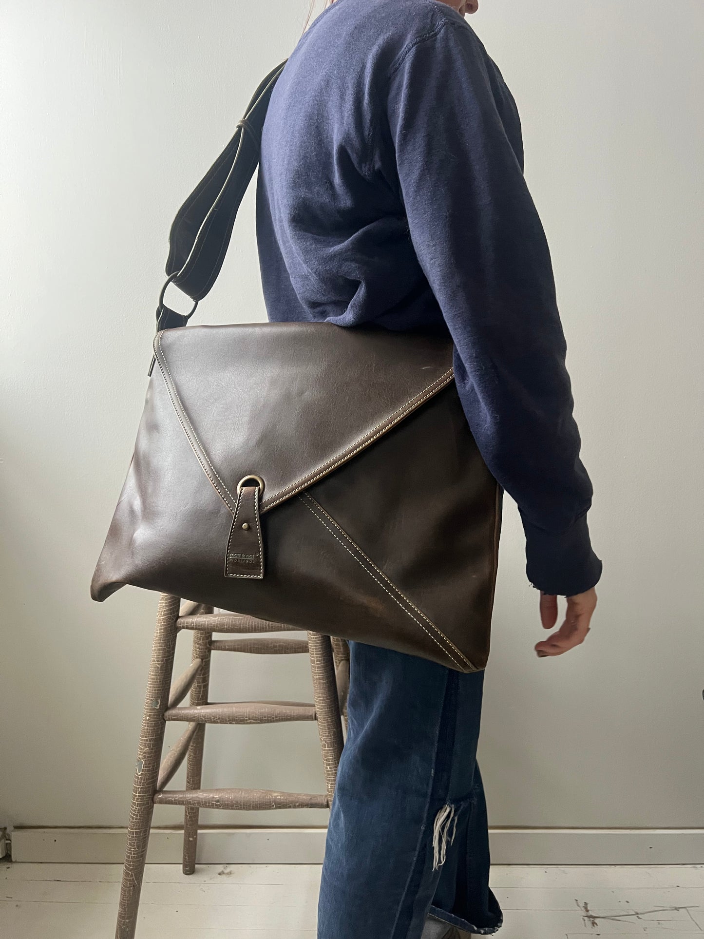 Vegan Leather Crossbody Bag