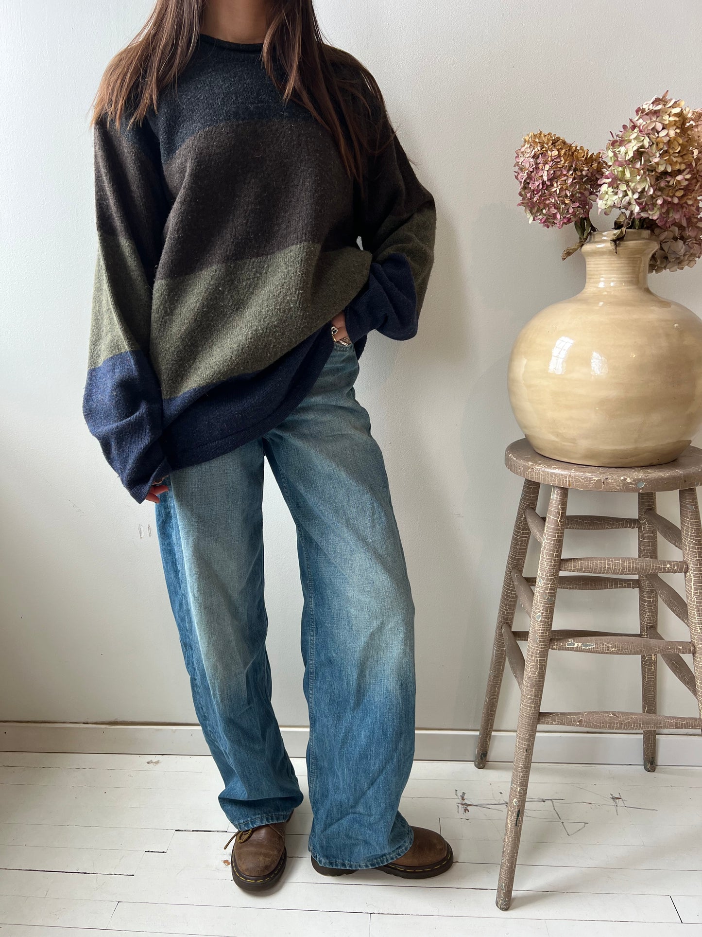 Chunky Striped Sweater