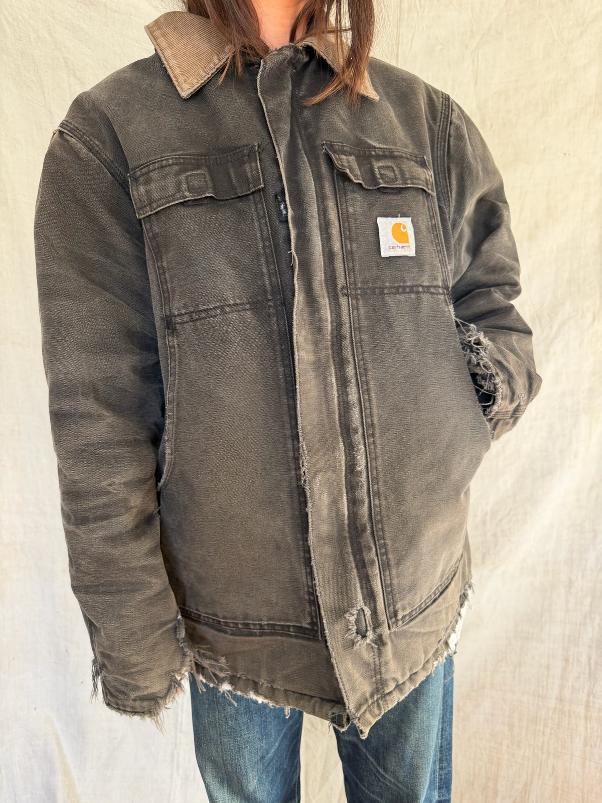 Carhartt Faded Black Chore Jacket