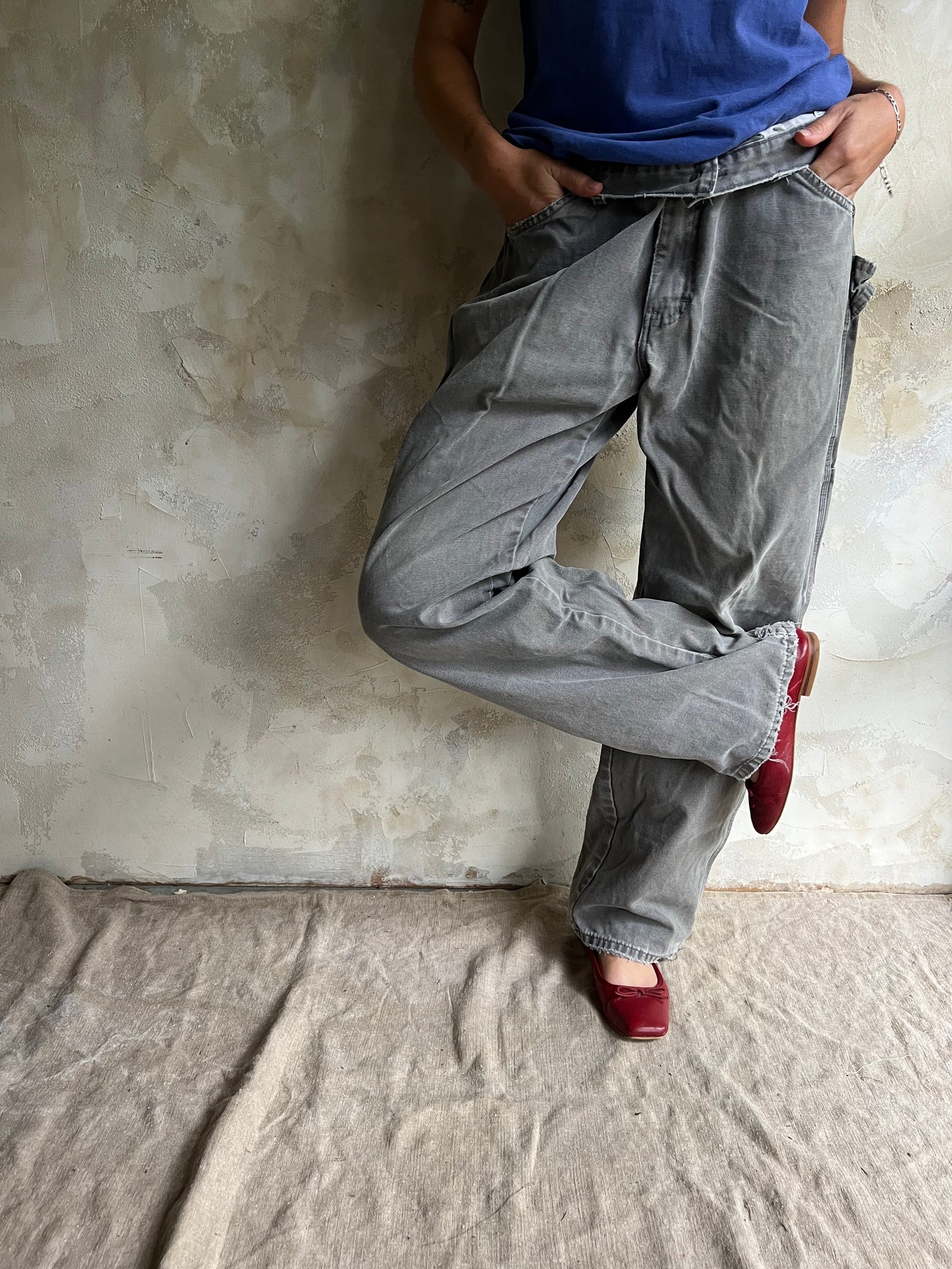 Grey Dickies Carpenter Pant