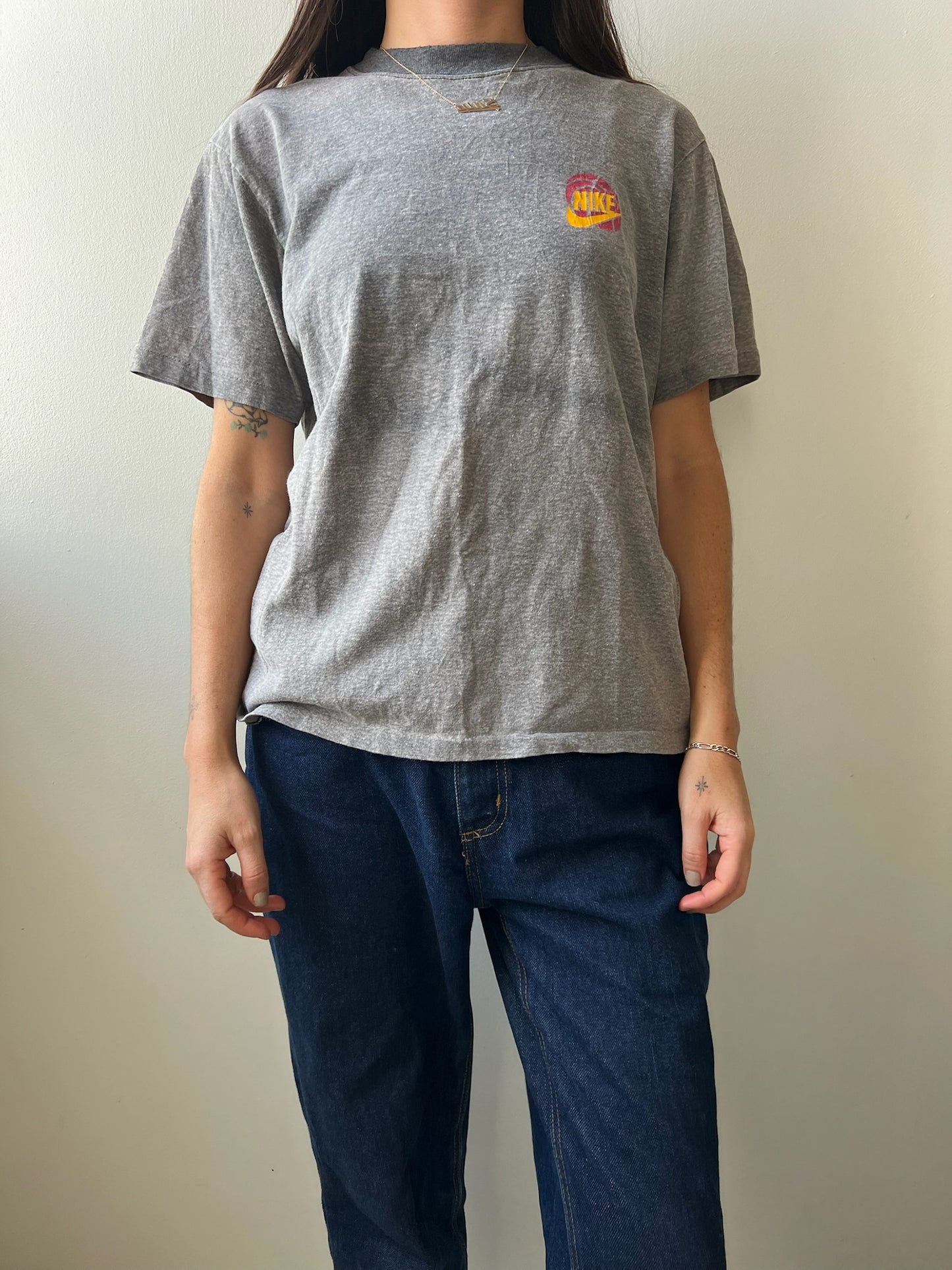 Two Toned Grey Nike Tee