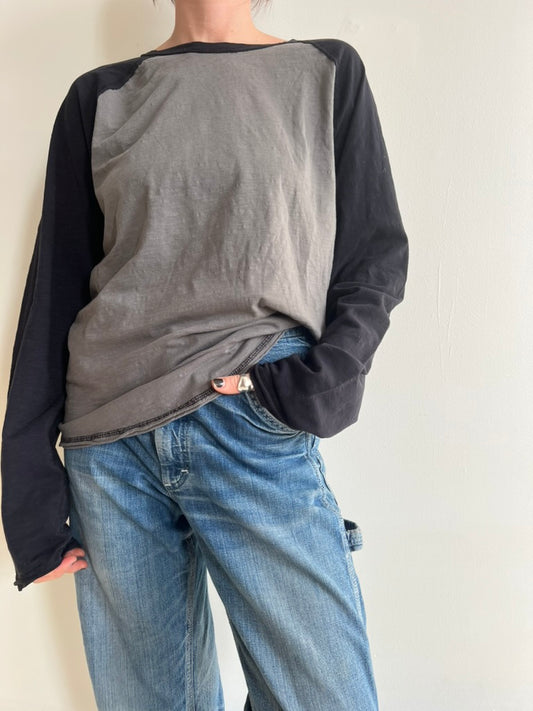 Grey + Black Longsleeve