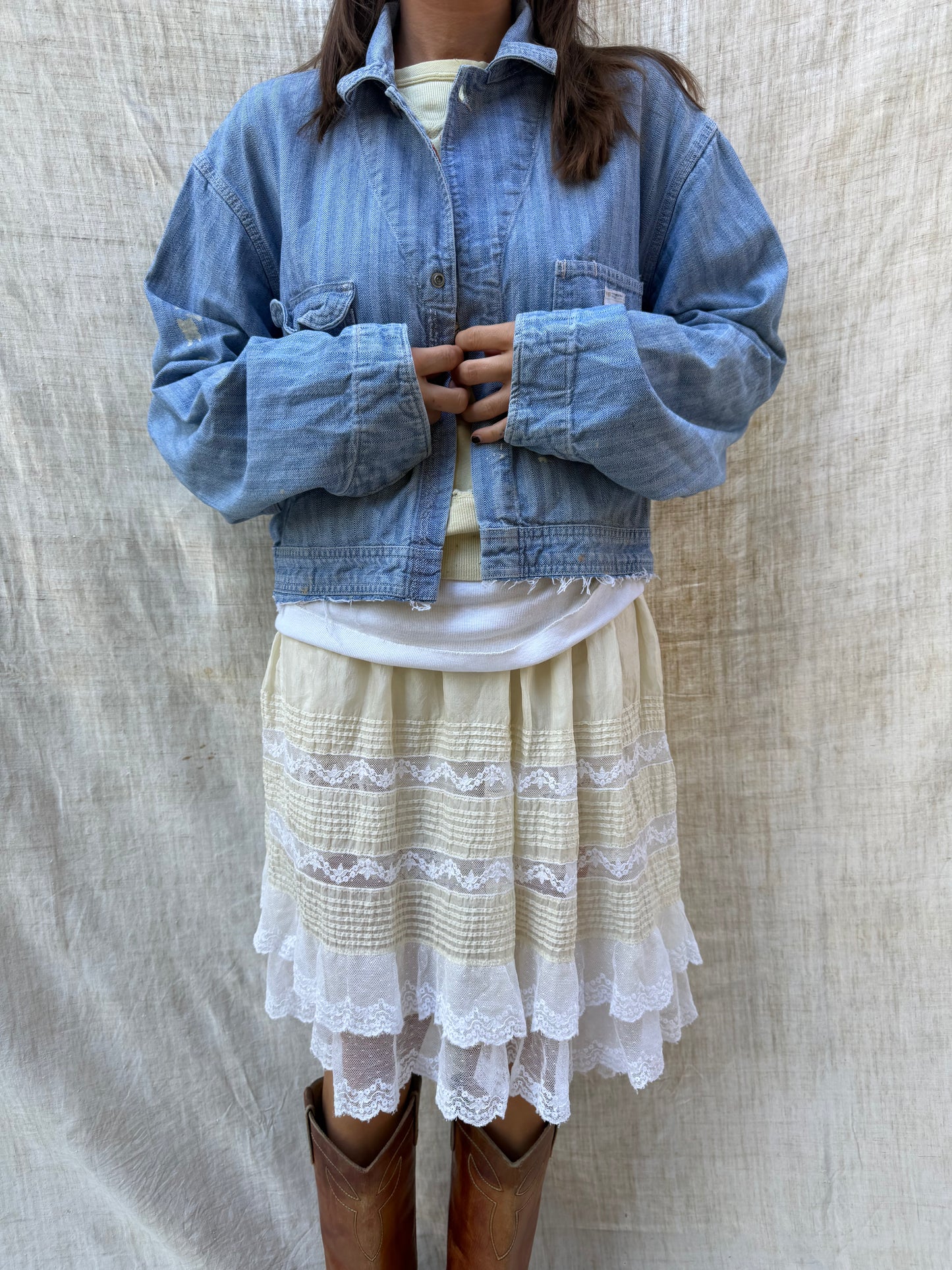 Cropped Big Mac Twill Coveralls
