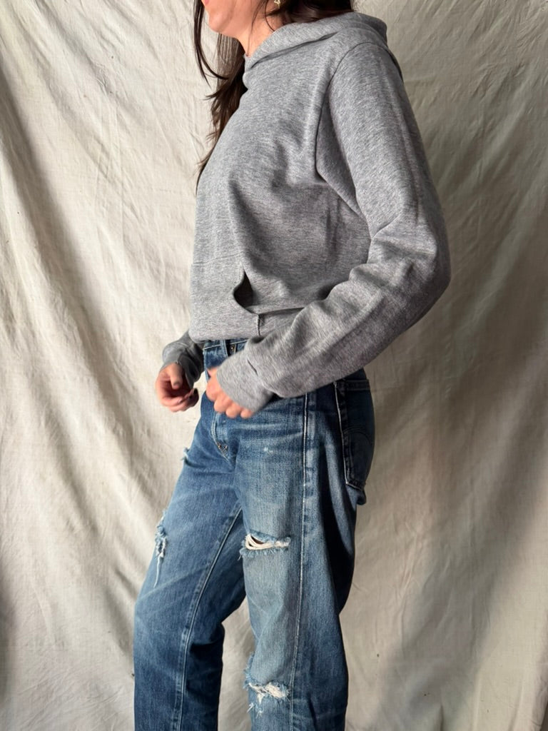 Faded Grey Hoodie
