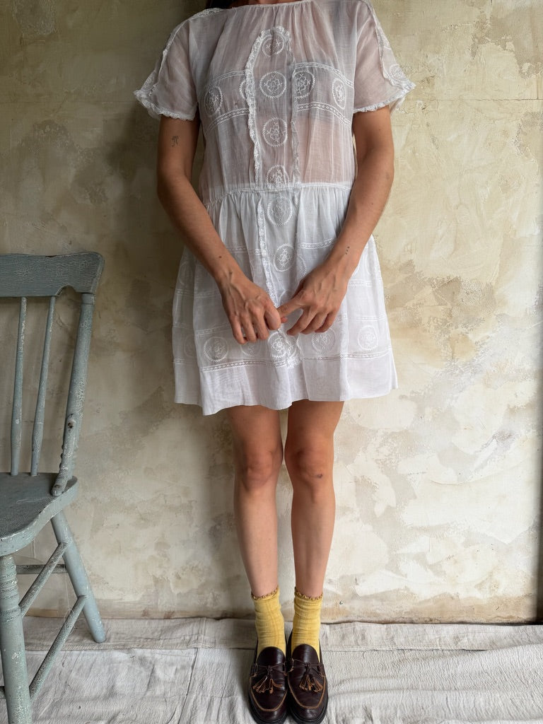 Reworked Antique Christening Gown
