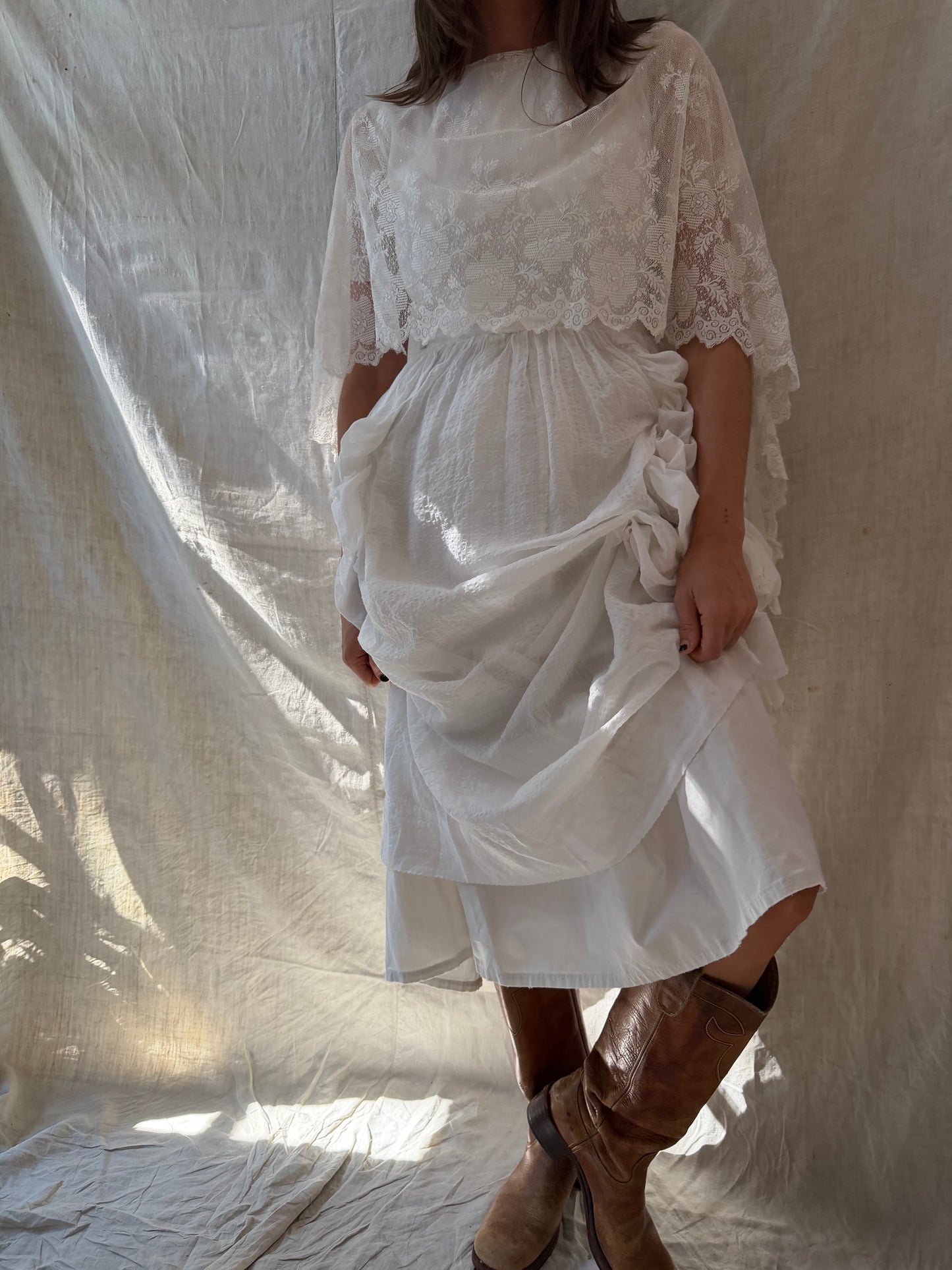 Handmade Antique Wedding Dress
