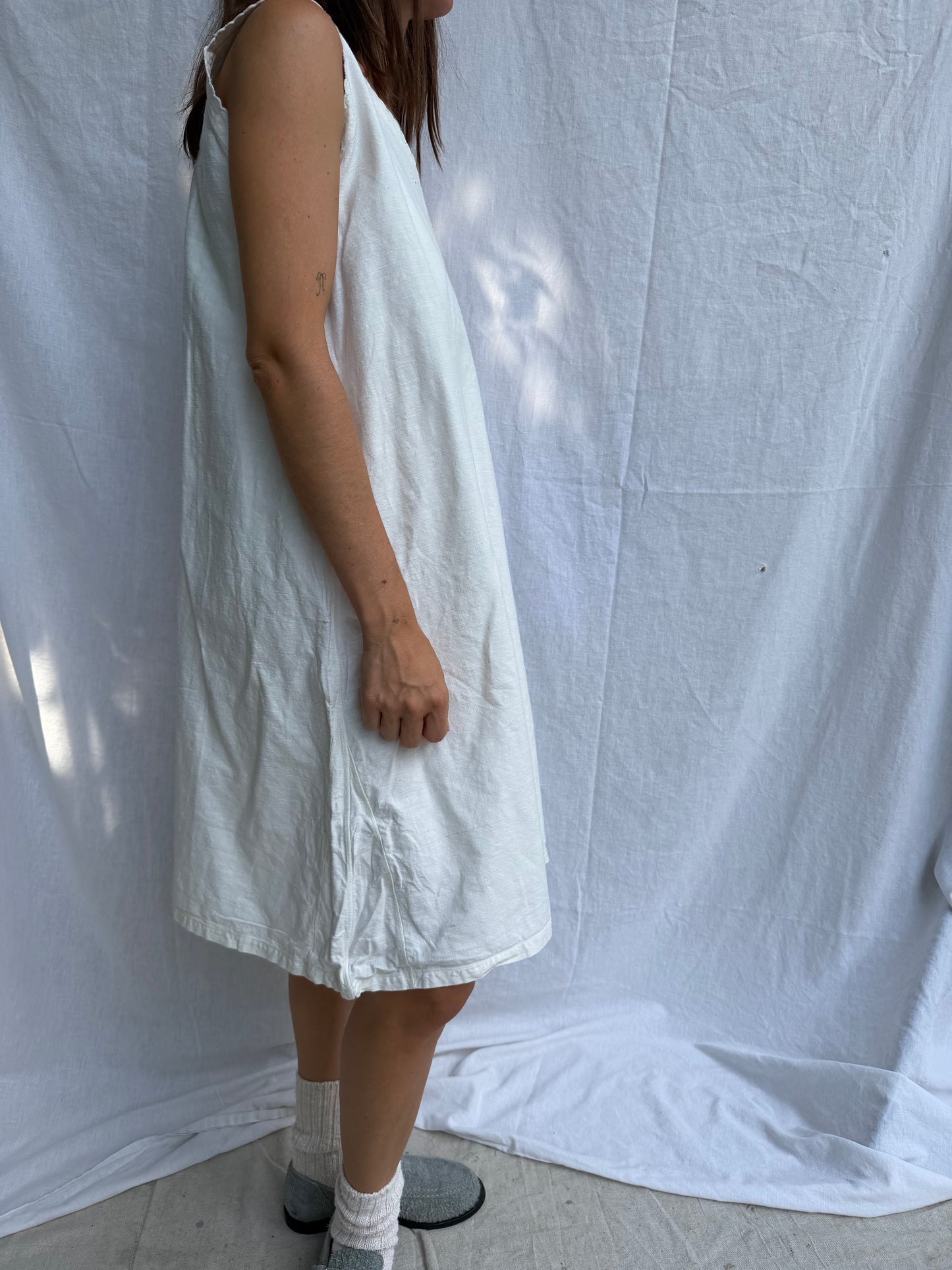 Off-White Antique Italian Smock