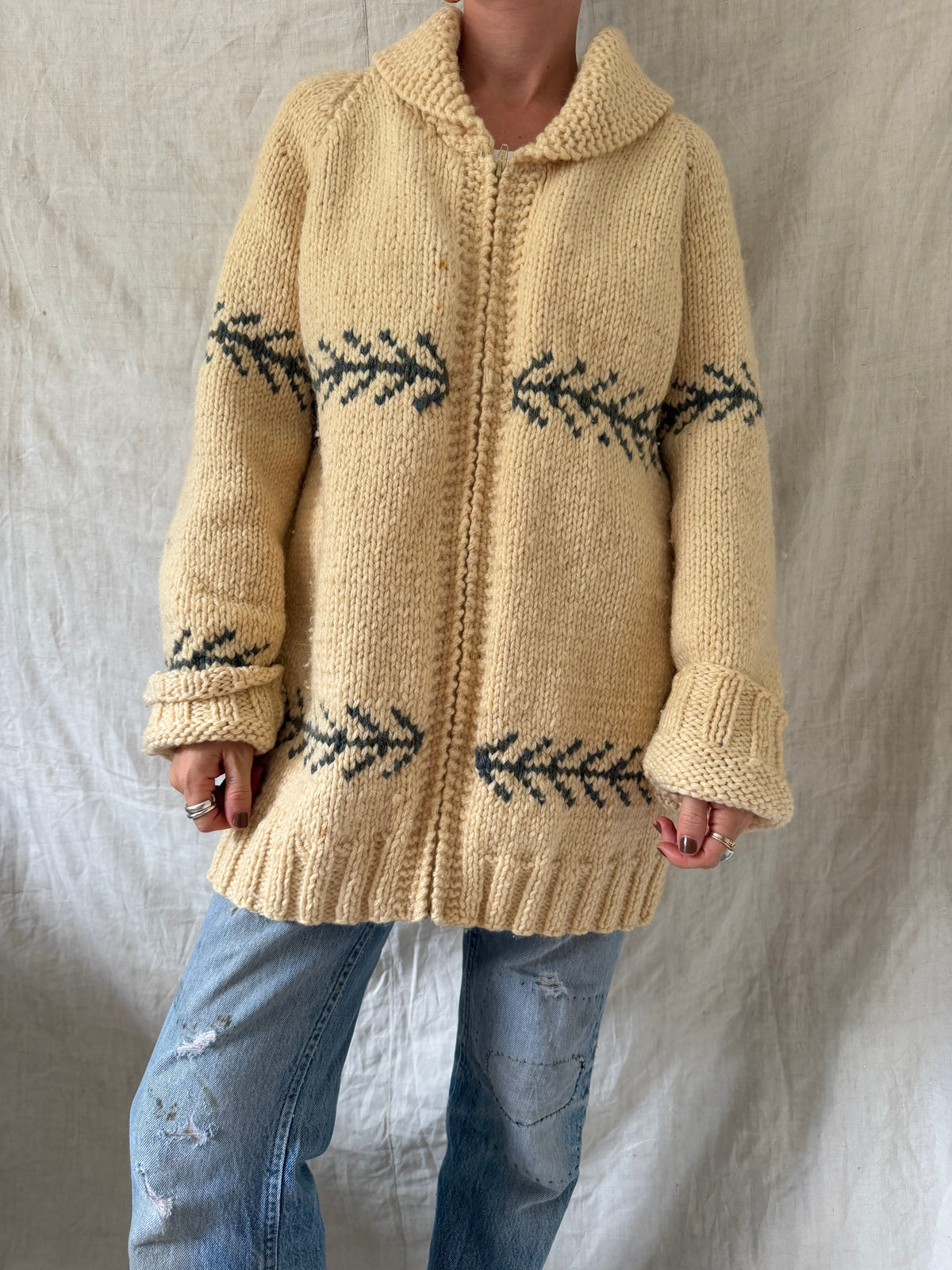 Cowichan Wool Sweater
