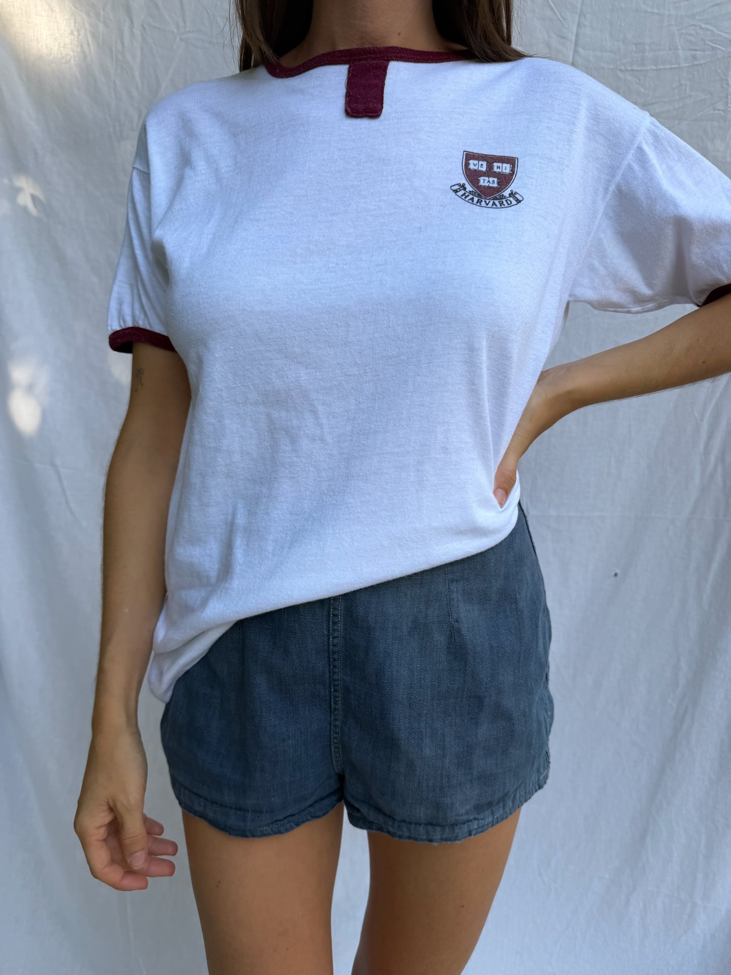 Harvard Ringer Tee