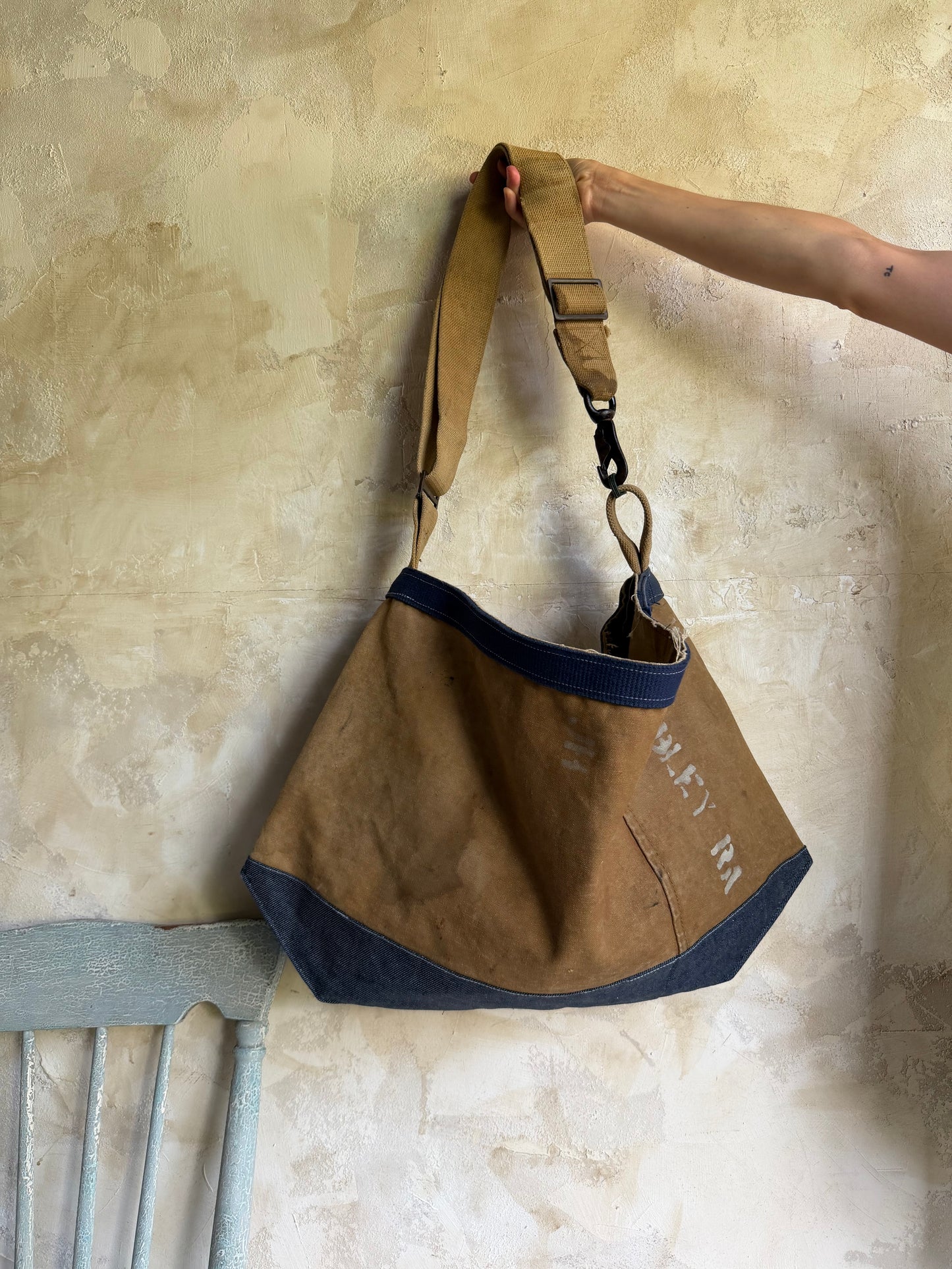 Crossbody Reworked Mail Bag