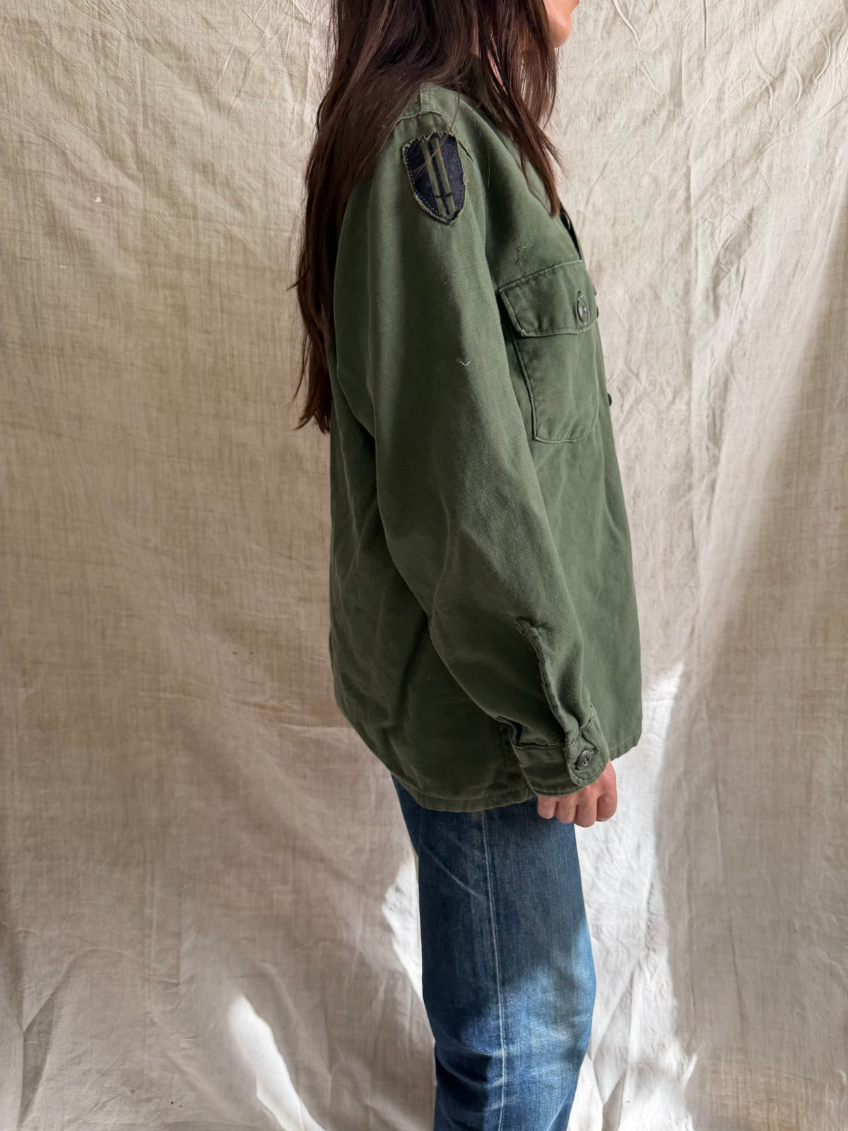 Military Green Shacket