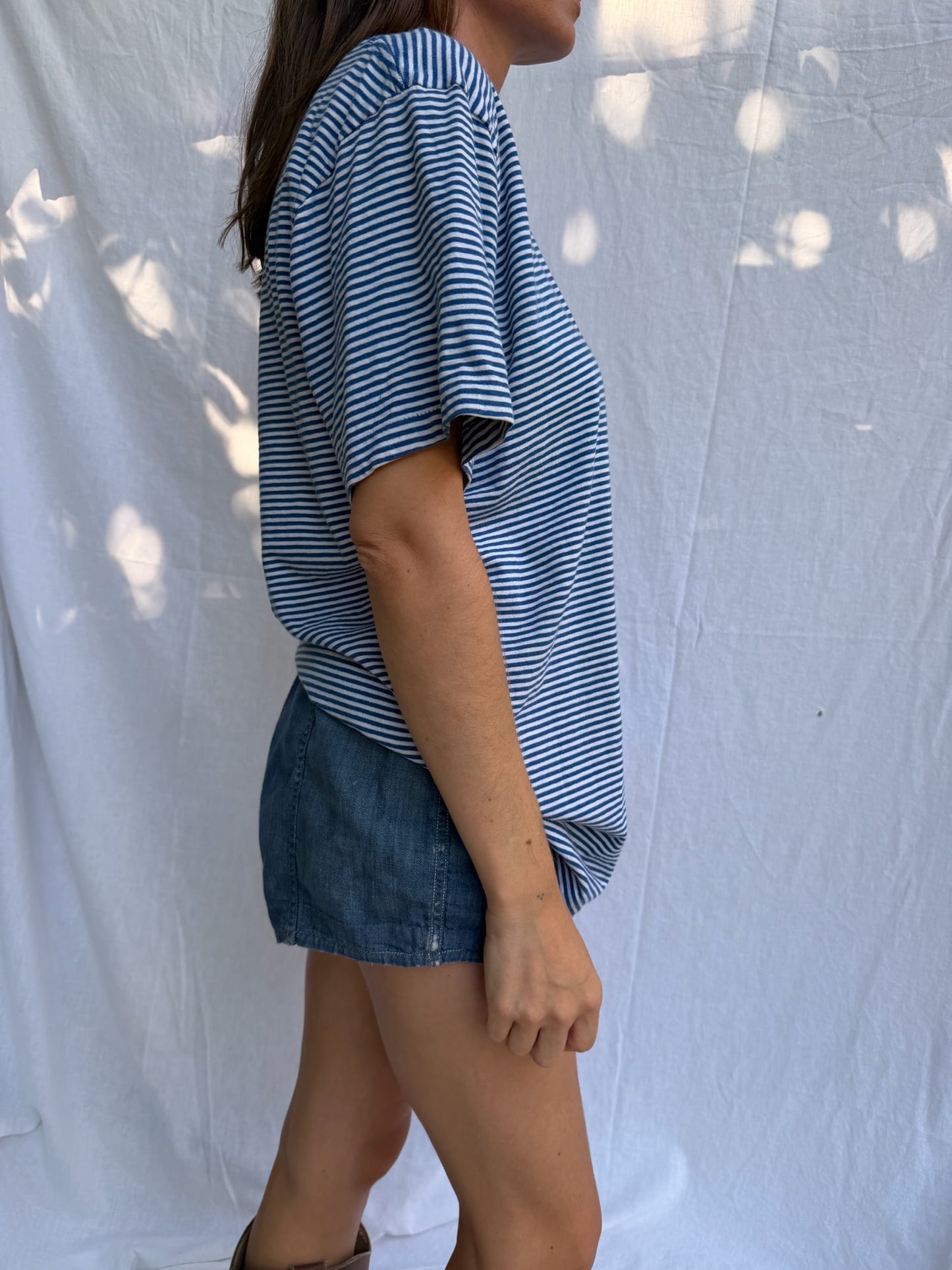 Striped Pocket Tee