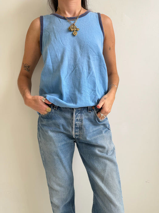 Blue Ringer Vintage Tank