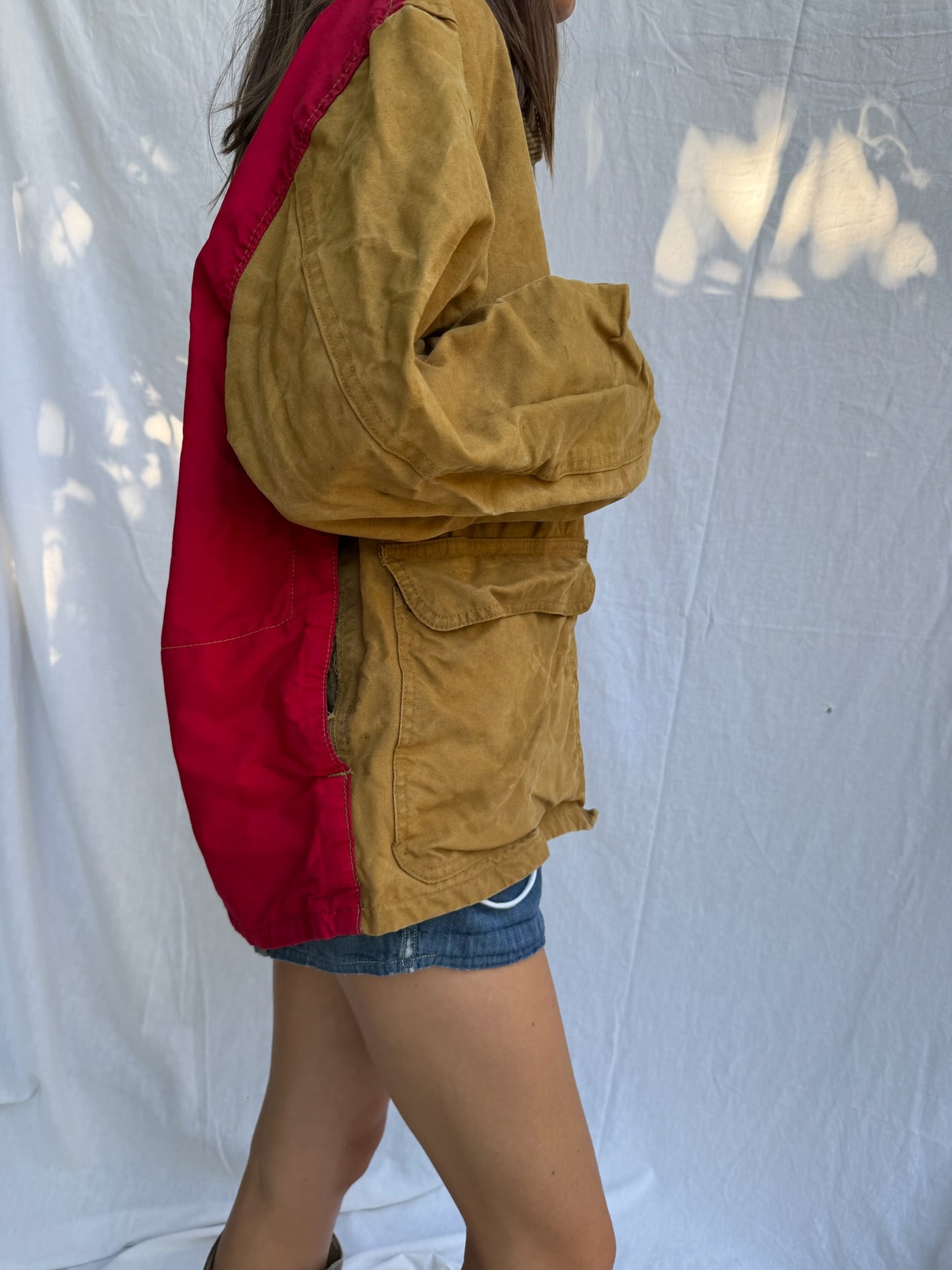 Tan + Red Hunting Jacket 01