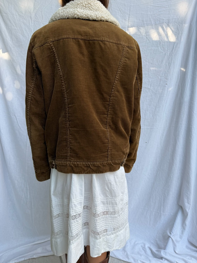 Wrangler Brown Corduroy Jacket