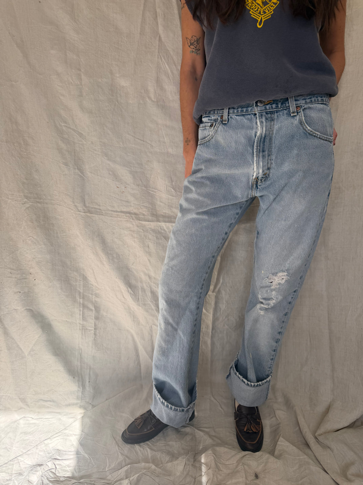 Lightwash Levi’s 517 03
