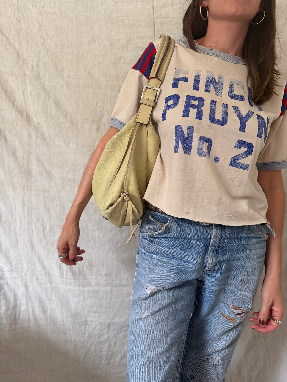 Butter Yellow Leather Purse