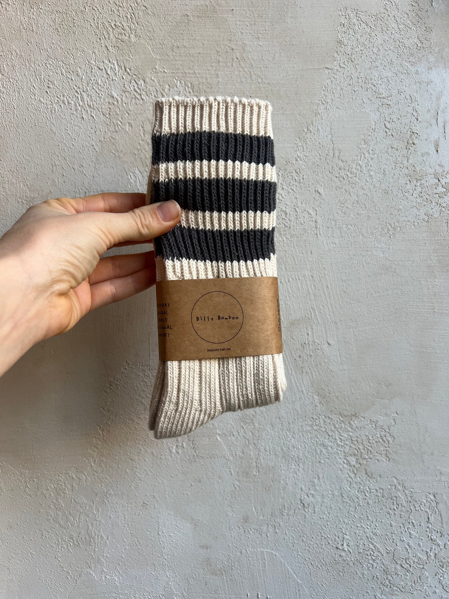 Men’s Stripe College Socks by Billy Bamboo
