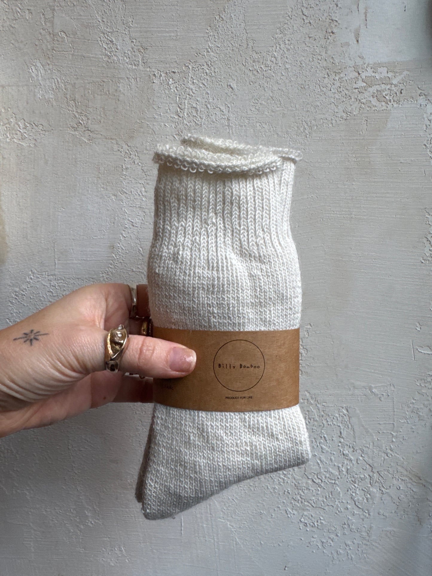 Canada Mohair High Socks by Billy Bamboo