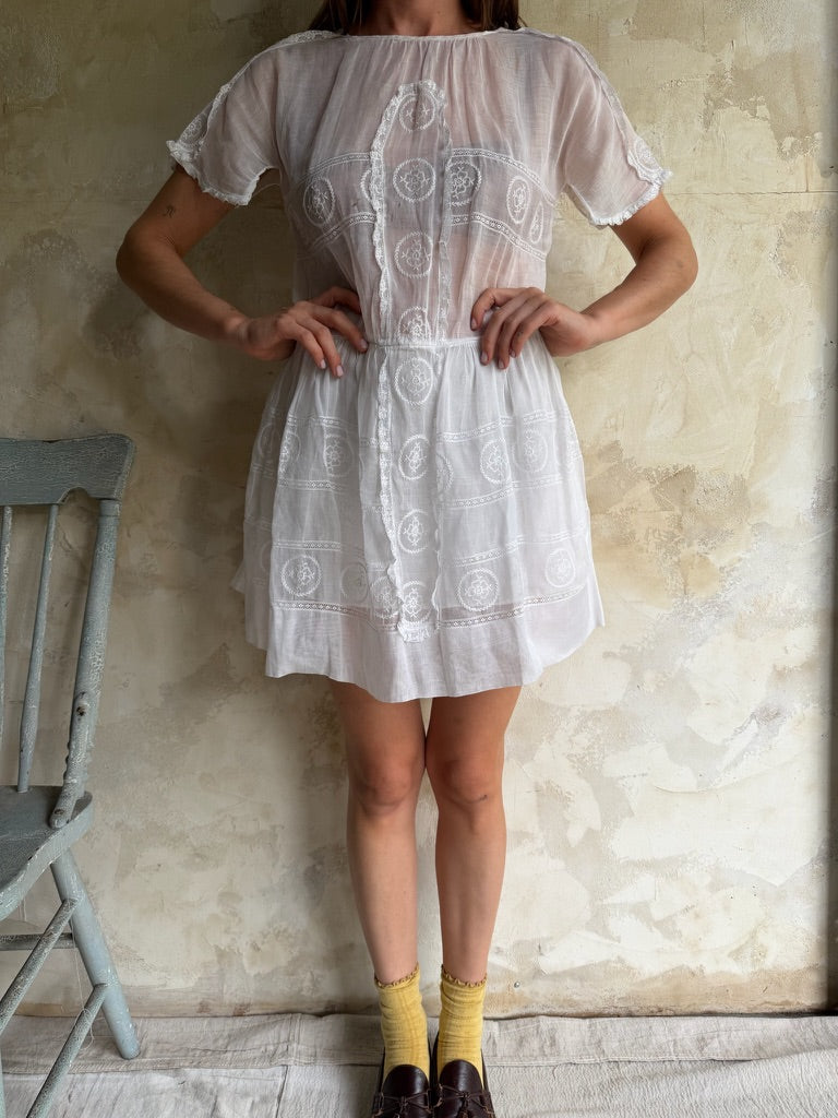 Reworked Antique Christening Gown