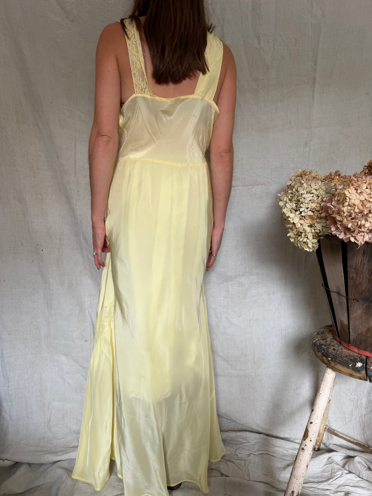 Baby Yellow Slip Dress