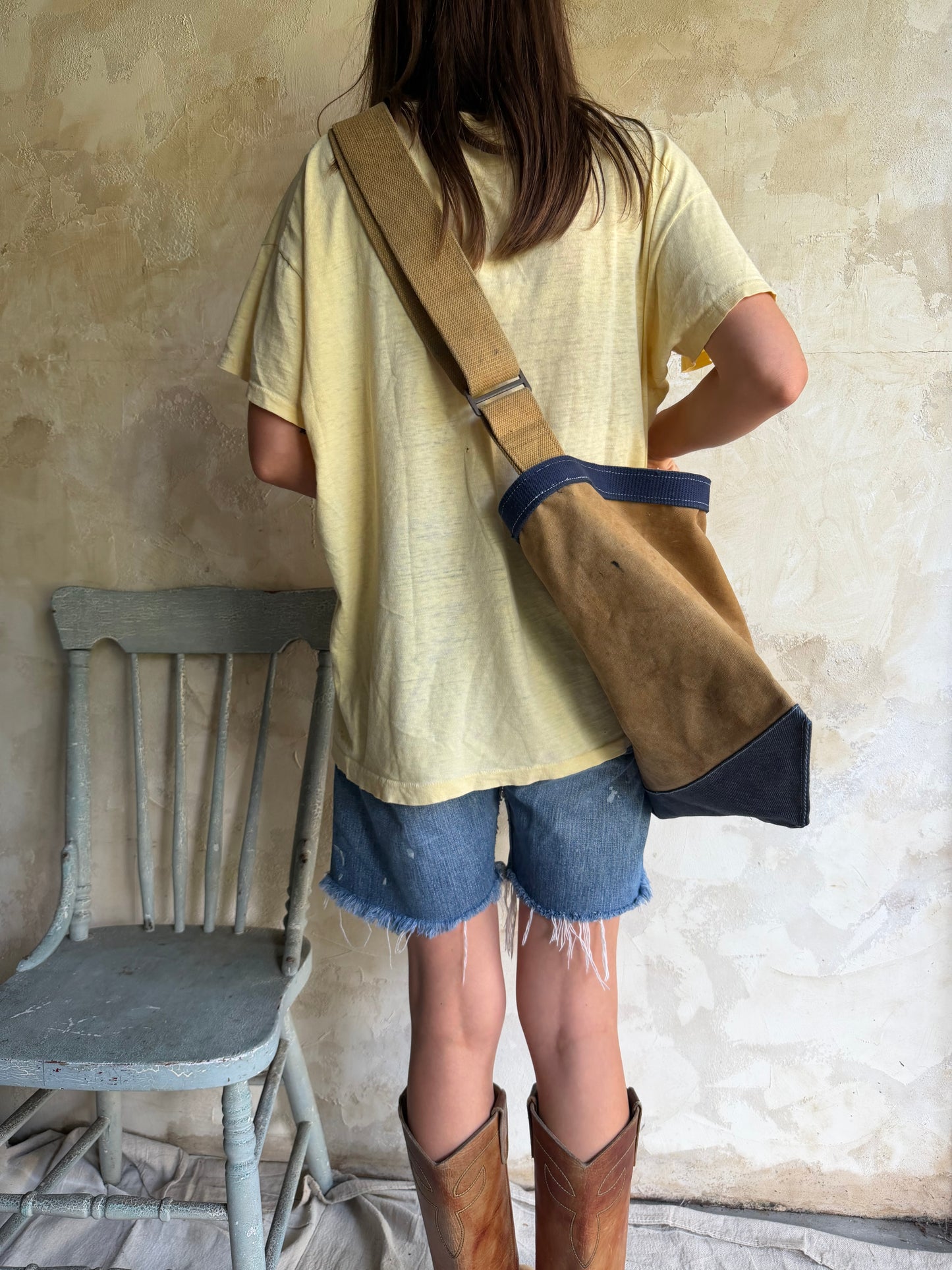 Crossbody Reworked Mail Bag