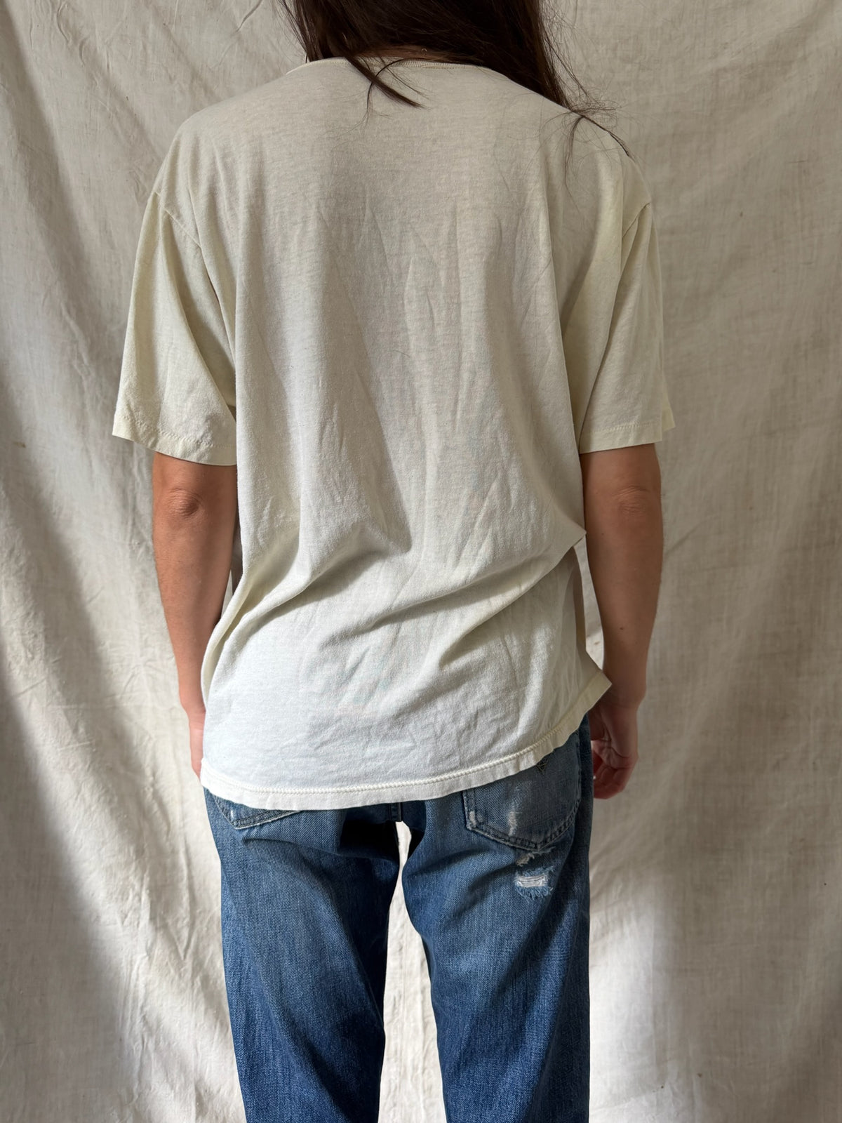Cream Sun River Valley Centennial Tee