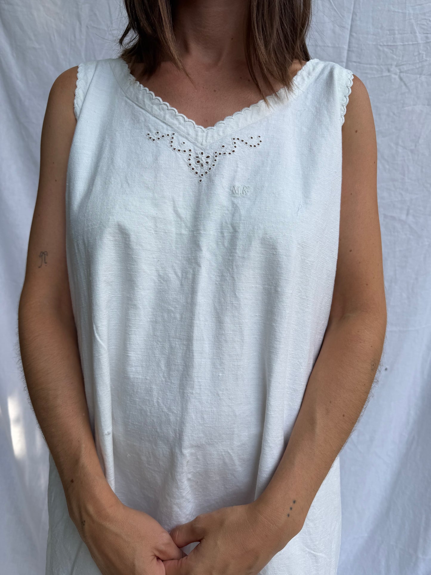 Off-White Antique Italian Smock