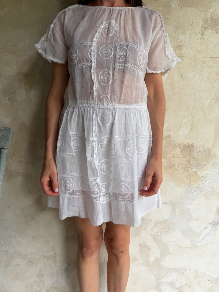 Reworked Antique Christening Gown